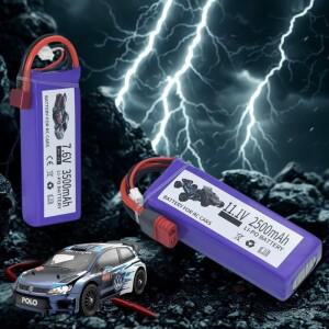MJX Hyper Go 14211 14304 16208 H12P 1/16개 고속 RC 자동차 3S 11.1 v 2500mAh Lipo 배터리/USB 충전기.