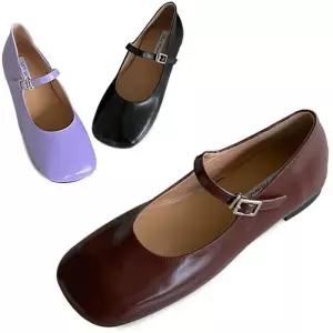 [카미엣뮤즈]메리제인 에나멜 플랫_KM23s229