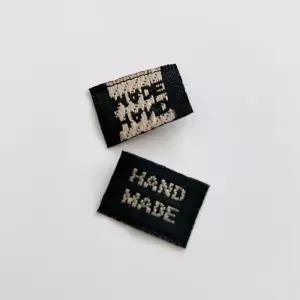 10개입 핸드메이드 자수라벨 직조라벨 머리끈만들기 만들기 라벨