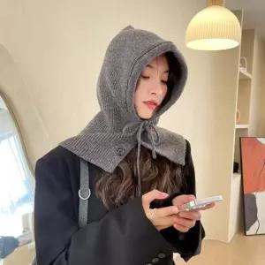 니트 바라클라바 겨울 방한 후드 넥워머 인싸템 니트바라클라바