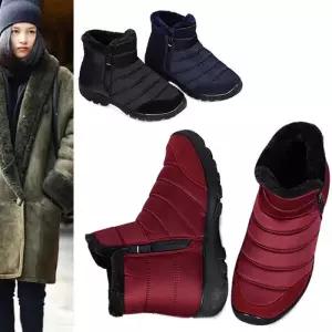 [카미엣뮤즈]패딩 숏 퍼 부츠_KM22w241