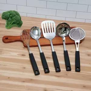 코코키친 샤르망 블랙 조리도구세트5p 국자 뒤집개 조리도구 조리도구세트