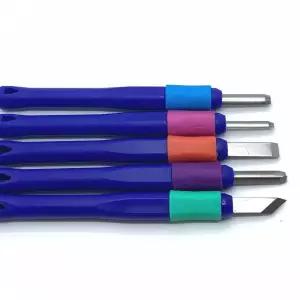 플라스틱 조각칼 정밀 조각도 5종 세트 조각칼 목공조각칼 조각도