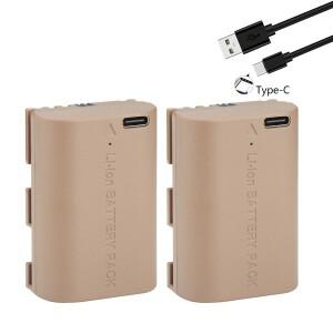 Canon EOS R R5 R6 90D 60D 70D 80D 5D IV mark II Type-C 입력 LP-E6NH 충전식 배터리