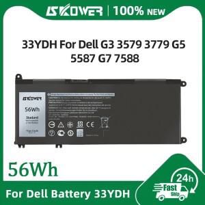 SKOWER 56Wh 33YDH 배터리 Dell G3 3579 G5 5587 G7 7588 piron 15 7577 17 Latitude 3380 3490 Vostro 15-
