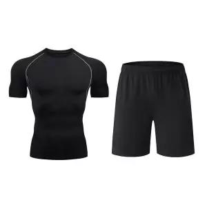 남성 반팔 반바지 트레이닝 세트 스포츠복 운동복 남자헬스복