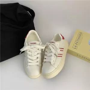 엘럽 여성 캐주얼 스니커즈 슬립온 스포츠 바람 봄가을 흰신발 로우탑 캔버스화 원템3