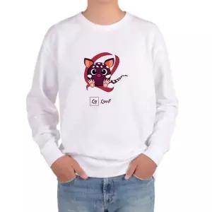 [셀러에이드]맨투맨 오트밀색상 전사이즈 캐릭터 영어그림 알파