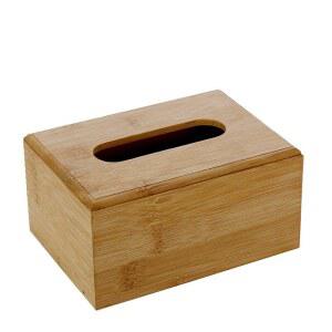 커스텀 티슈 거실 나무 레터링 로고 화장지 박스 사무실 수납 식당 대나무 북유럽 케이스