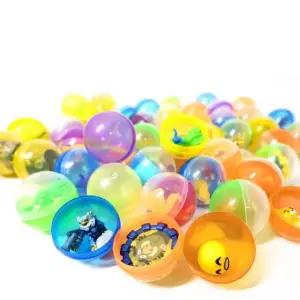 이벤트 경품 추첨 공 뽑기 캡슐 통 빈 케이스 투명 원형