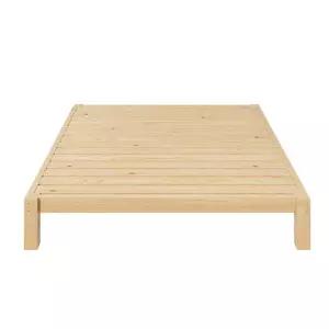 평상형 침대 프레임 퀸 나무 야외 원목 원목침대 다용도 베드