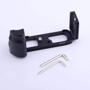 프로 수직 L 타입 브래킷 삼각대 퀵 릴리스 플레이트 베이스 그립 핸들, 후지필름 X100 디지털 카메라 rc-S