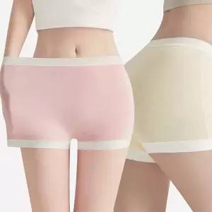 [로즈엘리]파스텔 사각 모달팬티 쫀쫀핏 심리스팬티 3컬러 3장세트 2026