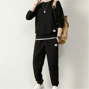 바지 남친 캐주얼 세트 조거 데일리 패션 외출 맨투맨