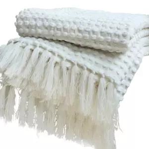 미국수출 심플 모던한 거실 소파 침대 소프트한 담요 차박 무릎 캠핑 블랭