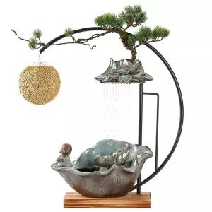 미니 실내 분수대 폭포 인테리어 가정용 안개발생기 소형 인공