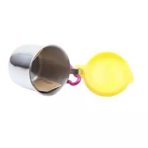 (다올)스텐 미니 술잔 2호 걸이형 등산 캠핑용 소주컵