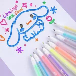 [텐바이텐]아트필드 3D 입체 젤리펜 6색