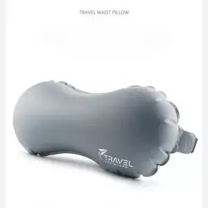 기내허리쿠션 휴대용 에어 쿠션 비행기 의자 허리 등받이