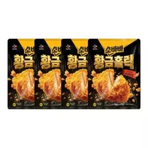[CJ]고메 소바바 순살치킨 황홀순살 375g x4개