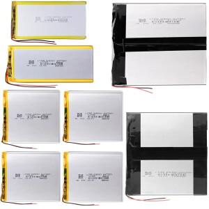 LiPo 충전식 폴리머 리튬 배터리 GPS PSP DVD 패드 전자책 태블릿 PC 노트북 보조배터리 비디오 게임용 3.7