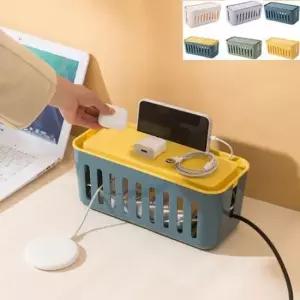 [생활] 케이블 멀티탭 정리함 선정리 콘센트보관 박스