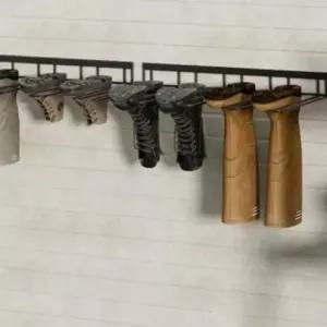 [생활] 정리 2p 거치대 장화 진열대 벽행거 후크 신발대 철제행거 행거 정리