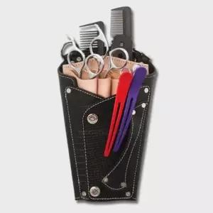[문구/오피스] 미용 가위집 미용실 벨트 파우치 이발 가위 케이스 BK