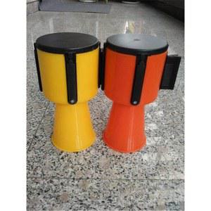 테이프 1 삼각콘 차단 옐로우 9M 봉쇄 공사장 9미터 벨트 라바콘 안전 현장