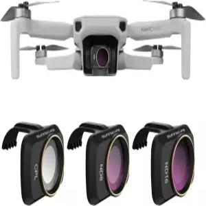 렌즈 ND 필터 콤보 - CPL/ND8/ND16 멀티 코팅 DJI 미니 4K/매빅/SE/2/2SE 드론과 호환되는 3팩