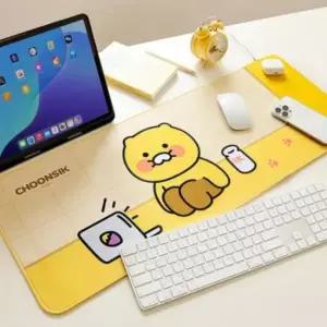 [문구/오피스] 귀여운 춘식이 캐릭터 무선 충전 키보드 마우스 장패드