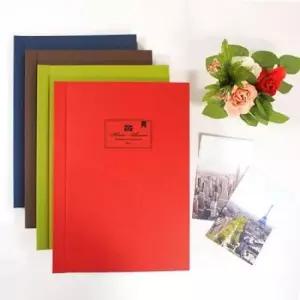 [문구/오피스] 아이비스 18000 A4접착식앨범 SP-빨강 12121