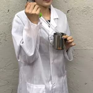 의사 약사 실험복 가운 M