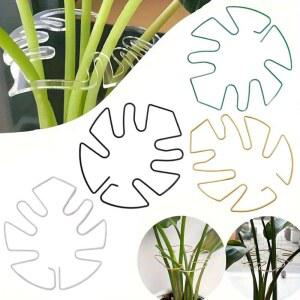 식물 지지대 몬스테라와 꽃을 지지하기 위한 홀더