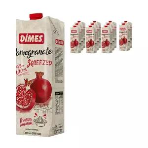 디메스 석류착즙주스 1L 12개 봉지과자 선물 유치원 학원 초등학교 생일