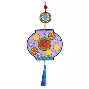 만들기 페이퍼 둥근도자기 모빌 만들기