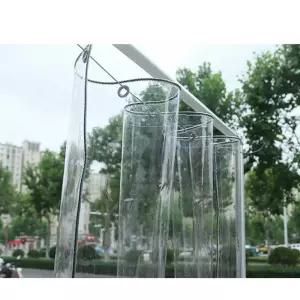 방풍 투명 비닐 커튼 대형 방수포 창고 바람막이 차단