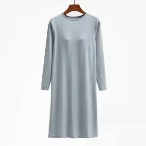 노브라 캡내장 브라캡 일체형 홈웨어 박시 원피스