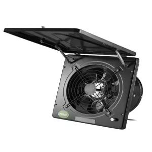 창문형 환풍기 배기팬 환기팬 블랙 플립 250mm 커버 10인치