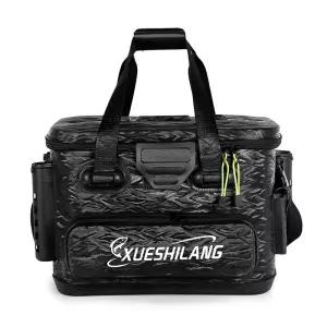 민물 낚시 보조가방 떡밥 케이스 블랙 물고기 경량 미끼 가방 다기능