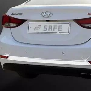 [하프클럽/]범퍼 크롬 몰딩 뒷 아반떼범퍼가드 튜닝 커버