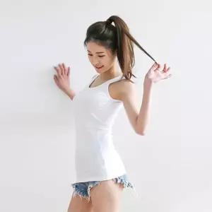 [리빌모아]여자 후라이스 롱 이너 나시 민소매 JSW-TS5-SP0000CLI-그레이