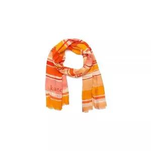 Kate spade new york 여성용 오션 스트라이프 비스코스 직사각형 스카프, 세련되고 가벼운 패션 액세서리,