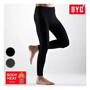BYC 보디히트 겨울 남성 타이즈 내복 하의 보온 방한 발열 내의
