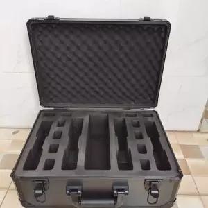 핸드건 보관 하드케이스 수납 로크 로고 장비 자리 모델