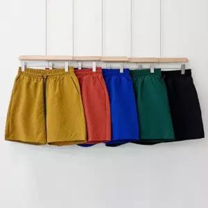 [리빌모아]여자 시어서커 쇼츠 쿨 팬츠 반바지 DJW-PTH-SGSSP50W-노랑