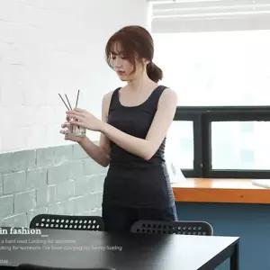 [리빌모아]여자 망고 심플 롱 이너 나시 민소매 JSW-TS5-SP0000CLU-블랙