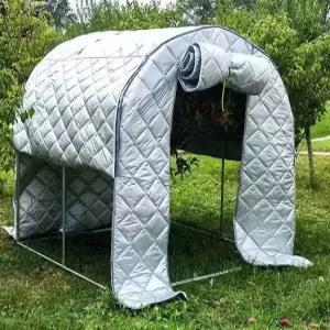 온실 농막 비닐하우스 식물 조립식 옥상 이동식 보온 덮개 방풍 커버 간이 썬룸