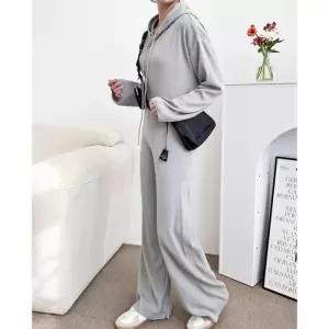 [리빌모아]여자 와이드 니트 팬츠 밴딩팬츠 츄리닝 카고바지 조거팬츠 와이드팬츠 팬