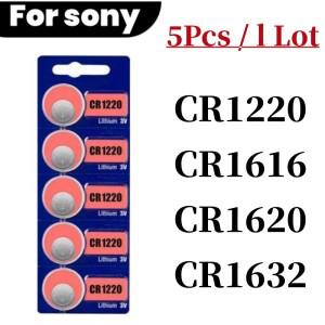 시계용 리모컨 배터리 소니 CR1620 CR1616 3v 단추 셀 5개